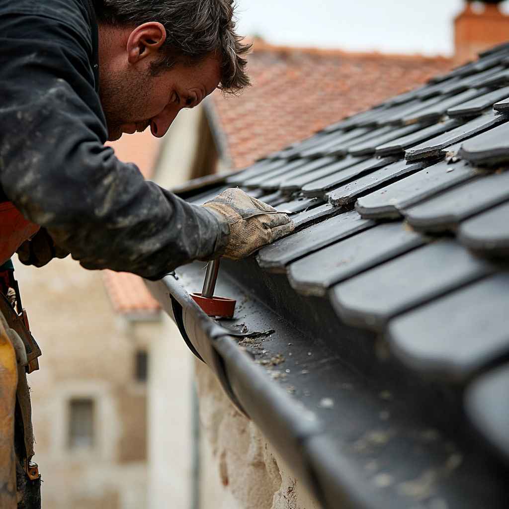 Rénovation complète d’une toiture ancienne à Gueret